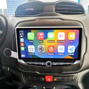 Reproductor de Video Android para Pantalla de 10.88 Pulgadas Qled Carplay para Jeep Renegade 2016 2020, Soporte Móvil con Carga Tipo C, GPS, Multimedia, Estéreo - Product Image 1