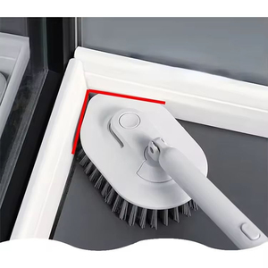 Brosse de nettoyage à long <span class=keywords><strong>manche</strong></span> pour baignoire et carrelage, à poils rigides, pour le lavage et le frottement des sols, vente en gros - Product Image 4