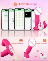 Ein ferngesteuerter und per App steuerbarer 2-in-1-Höschen-Vibrator mit Klitoris-Saugfunktion und Vagina-Vibration, Sexspielzeug für Erwachsene, direkt ab Werk erhältlich.