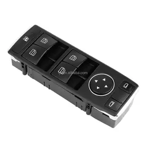 Interrupteur de commande de lève-vitre électrique côté conducteur gauche A2049055302 pour MERCEDES-BENZ C300 C350 C350E C450 E350 GLK250 GLK350