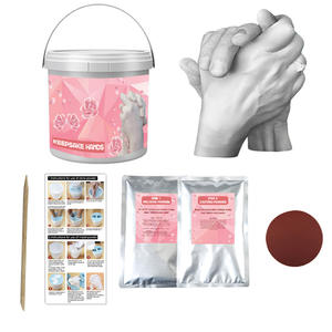 Hecho a mano 3D arcilla artesanía molde adultos bebé familia amor <span class=keywords><strong>escultura</strong></span> patrón <span class=keywords><strong>para</strong></span> decoración del hogar recuerdos estatuilla modelo Fundición a mano - Product Image 2