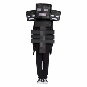 Disfraz Infantil de Esqueleto Wither para Minecraft, Cosplay de Halloween para Niños, Primavera 2025 - Product Image 1