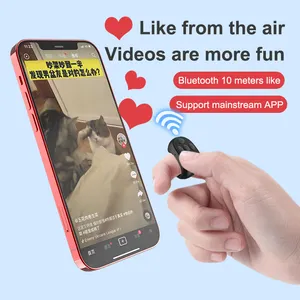 2024 Tik Tok Bluetooth điều khiển từ xa tiktok điều khiển cuộn không dây trang Turner có thể sạc lại với thiết kế vòng và sạc C