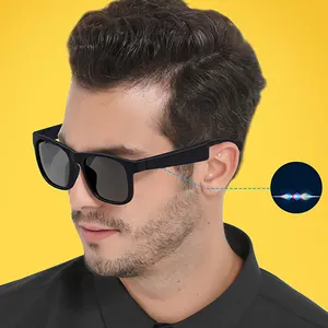 SKYWAY-gafas de sol polarizadas para hombre y mujer, lentes inteligentes reemplazables, auriculares