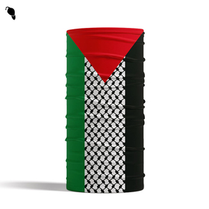 Tùy chỉnh 25*50cm palestinian cờ Keffiyeh lebanon Đầu Ban nhạc cổ gaiter palestine mặt khăn mặt nạ Israel Ống Bandanas ngoài trời - Product Image 1