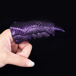 New Sex <b>Toy</b> Dragon Claw Finger Sleeves Super Soft Silicon Sex <b>Toy</b> <b>for</b> Women <b>Men</b> - Product Image 1