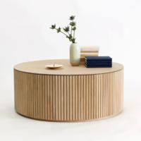 Panneau de vague en MDF de placage de bois pour le panneau mural cannelé flexible flexible décoratif de mur bouclé pliable