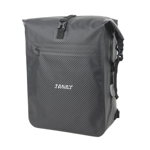 Sac à dos de vélo universel imperméable de 28 L avec système de verrouillage rapide et éléments de sécurité réfléchissants - Product Image 4