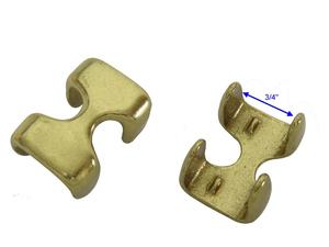 19mm/22mm/25mmソリッドブラスクランプ銅ベルトサドルブラスバックル - Product Image 2