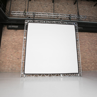 Écran de projection à œillets, écran de projection arrière, écran de projection en PVC avec œillets