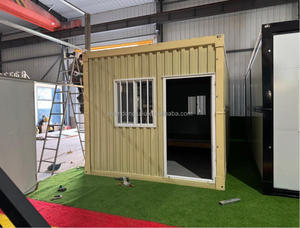 Casa Container Creativa in Acciaio Ondulato, Villa Espandibile Portatile a Forma di Z, Appartamento <span class=keywords><strong>Rustico</strong></span> Impermeabile, Edificio per Uffici Facile da Montare - Product Image 2