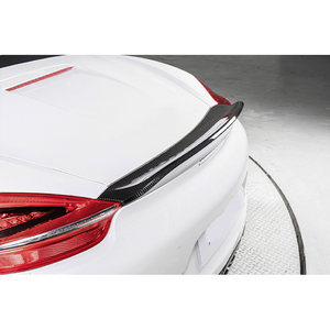 Aileron arrière en carbone sec 981 Spyder 2012-2015 pour Cayman – Amélioration et modification automobile - Product Image 6