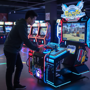 Macchina <span class=keywords><strong>da</strong></span> Gioco Arcade di Tiro con Pistola Laser Multigiocatore Più Popolare per Bambini, Uso Esterno in Centri Commerciali, Capacità <span class=keywords><strong>2</strong></span> Giocatori - Product Image 5