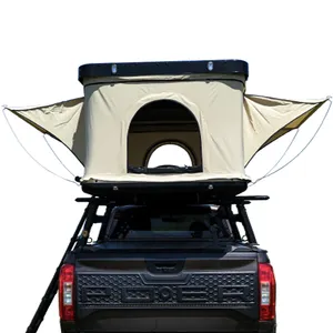 Personalizado Heavy Duty 2-4 Pessoa Carro Roof Top Tent Suv Hard Shell Fibra de vidro Rooftop Tent Para Camping Outdoor