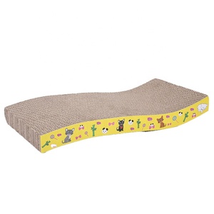 Rascador de cartón corrugado para gato, rascador personalizado de lujo, poste para rascar, muebles para gato <span class=keywords><strong>Simon</strong></span> - Product Image 5