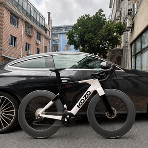 KOZO2 T800+T1000 Carbon Shiamno 105 ou dérailleur électronique Wheeltop, jeu de roues de vélo de route aérodynamique de course KOZO2- KOZO2- KOZO2- KOZO2- KO - Product Image 1