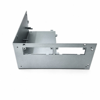 Boîtier métallique en aluminium sur mesure pour dissipation thermique, revêtement par pulvérisation de précision 0,1 mm / anodisation, pour instruments électroniques