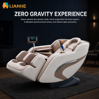 Fauteuil de massage multifonctionnel LIANHE pour le corps entier, avec compression thermique constante sur la taille et les jambes