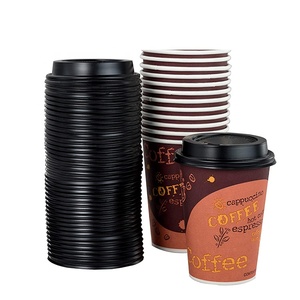 Bán Buôn Thân Thiện Với Môi Dùng Một Lần Nước Giải Khát Cốc Giấy Kích Thước Khác Nhau Dùng Một Lần Đảng Cốc Giấy Cà Phê Với Nắp Đậy - Product Image 6