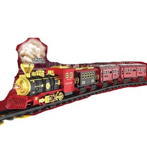 Ferrovia per bambini con guida a vapore classica per auto giocattolo (con 3 Spray) per regalo per bambini - Product Image 1