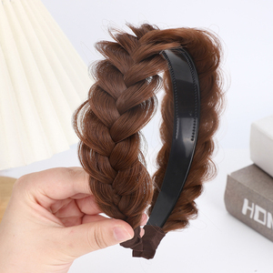Haarband met elastische gevlochten haarstukjes voor dames, populair voor feestjes en dagelijks gebruik - Product Image 5