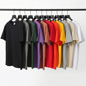 เสื้อยืดคอกลมแขนสั้นพิมพ์ลายผ้าฝ้ายทรงปกติสำหรับผู้ชายและผู้หญิง สไตล์ลำลอง รับทำโลโก้ ขายส่ง เสื้อยืดแนวสตรีท - Product Image 3