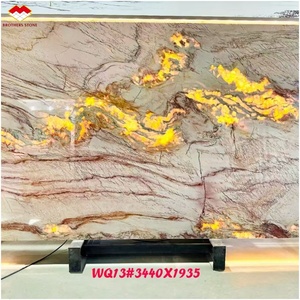 Losas de Cuarcita Nacarada Brasileña con Vetas Doradas, Cuarcita Natural Perla <span class=keywords><strong>Venta</strong></span> Beige para Encimeras Interiores, Paneles de Pared, <span class=keywords><strong>Pisos</strong></span> de Ducha - Product Image 2