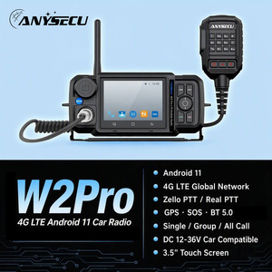Radio para Auto 4G-<span class=keywords><strong>W2Pro</strong></span> 4G POC con Android 11, LTE/WCDMA/GSM, WiFi, Comunicación en Grupo PTT, Cobertura Global, Versión EU - Product Image 2