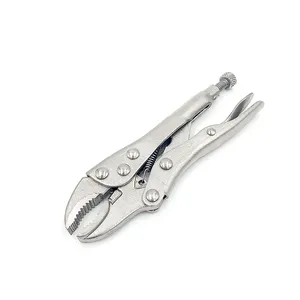 Multi Purpose Tool 7" Round Jaw Locking Plier For Lock Plier With Wire Cutter