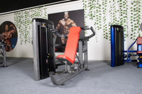 Appareil de musculation professionnel 2-en-1 réglable pour pectoraux et épaules, à pression multiple, pour exercices allongés ou assis, à charge par pin