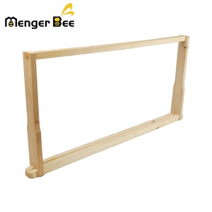 Nouvelles cadres de ruche en bois Langstroth Menger Bee, non assemblés, 10 cadres, rainures profondes/moyennes, fourniture directe usine - Product Image 3