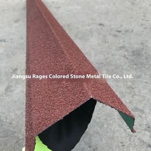 Panneaux muraux à pignon modernes Accessoire d'usine Tuile métallique en pierre de couleur directe Toit en alliage d'aluminium oxydé anti-corrosion conçu - Product Image 3