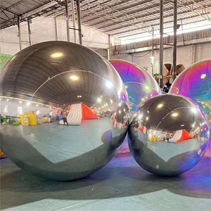 Boule miroir gonflable en PVC double couche, colorée et réfléchissante, pour bar, mariage, centre commercial, décoration d'événements Meichen, boule laser - Product Image 6