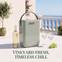 Boîte isotherme personnalisée avec logo couleur, 10L, boîte isotherme rigide pour vin et canettes