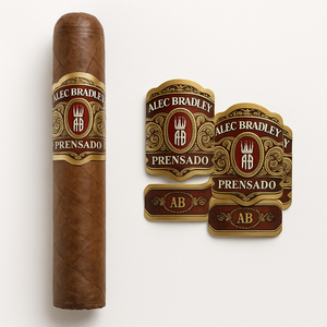 Etiqueta de Cigarro de Luxo Personalizada, Anel de Cigarro Premium com Impressão em Relevo para Embalagem de Cigarros de Cuba - Product Image 2