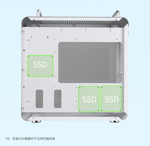 <span class=keywords><strong>ITX</strong></span> <span class=keywords><strong>MINI</strong></span> กรณีขนาดเล็กอลูมิเนียมกระเป๋าเดินทางแบบพกพา <span class=keywords><strong>HTPC</strong></span> คอมพิวเตอร์เดสก์ท็อป Atx Cube เคสคอมพิวเตอร์สําหรับเล่นเกมพร้อม ARGB พัดลมระบายความร้อน Ga - Product Image 4