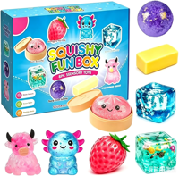 Boîte mystère tendance Yuanpoo TPR Fidget Squishy – Jouets à presser en forme de bonbons à rebond lent – Coffret cadeau surprise pour 14 ans et plus