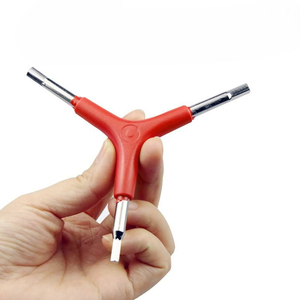 <span class=keywords><strong>Clé</strong></span> hexagonale noire en Y à 3 voies pour trottinette, 4/5/6 mm, multi-usage, kit de clés dynamométriques pour vélo et trottinette freestyle - Product Image 6