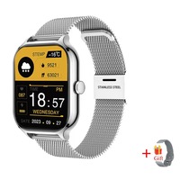 Reloj Inteligente Cuadrado H9Max, Precio de Fábrica, Más Vendido, para Notificaciones de Llamadas, Correa Deportiva de TPU, Carga Magnética