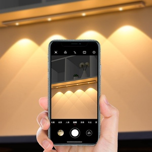 ไฟ LED เซ็นเซอร์ตรวจจับความเคลื่อนไหวอัจฉริยะ แถบไฟ LED แม่เหล็ก ไฟตรวจจับการเคลื่อนไหวสำหรับตู้ ไฟบรรยากาศในร่มแบบชาร์จไฟได้ - Product Image 3