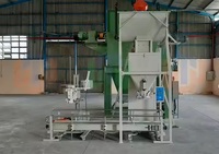 Machine d'emballage semi-automatique série TBM-SB01 pour aliments pour animaux/poissons/bovins, sacs en kraft/papier de 10 à 50 kg, remplissage et emballage à haute vitesse
