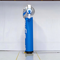 HPS Custom 3M Robot Sky Dancer Gonflable Géant Publicitaire pour Promotion avec Souffleur Inclus