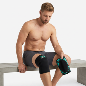 Custom Made 5mm & 7mm Natural Rubber PVC Heavy Weight Lifting Soft Breathable <b>Knee</b> Support for Men and Women - Product Image 1