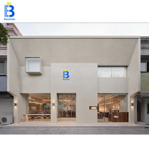 Design d'Interni Personalizzato per Caffetterie Moderne con Eleganti Tavoli e Sedie da Esposizione per Bancone Bar e Vetrine - Product Image 3