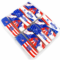 Squishy au beurre à montée lente, motifs drapeau américain, drapeaux de pays américains, beurre salé, beurre Stitch, beurre en bâton, jouet squishy