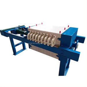 Nouvelle presse à filtre à plaques et à cadres en polypropylène automatique/manuelle, résistante aux acides et aux alcalis, surface filtrante de 4 m, équipement à pression de 10 bars - Product Image 4