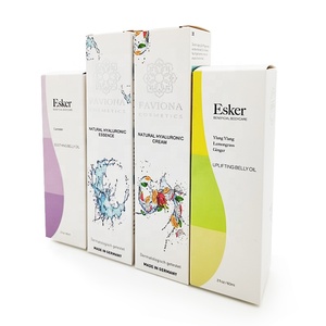 Shinny Glossy tóc chăm sóc da bao bì hộp tùy chỉnh Sliver Foil hộp giấy cho mỹ phẩm vẻ đẹp sản phẩm - Product Image 3