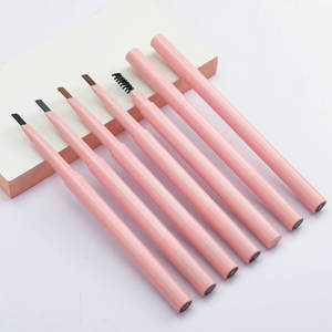<span class=keywords><strong>Crayon</strong></span> à sourcils végétalien longue tenue et waterproof en 4 couleurs pour usage quotidien, maquillage naturel, cosmétique, logo personnalisé, faible MOQ, double embout - Product Image 3