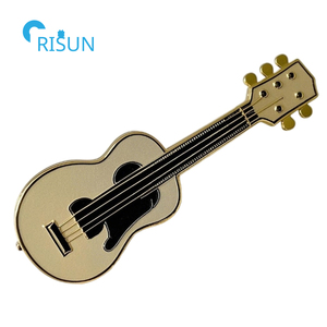 Fabrication d'épingles en émail, badge d'émail, instruments de musique, guitare, violon, <span class=keywords><strong>piano</strong></span>, épingles en émail personnalisées sur le thème de la musique - Product Image 3