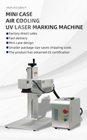 Machine de marquage laser UV de haute qualité 3w 5w 10w, marqueur laser UV pour verre, PVC, PE, métal, silicone